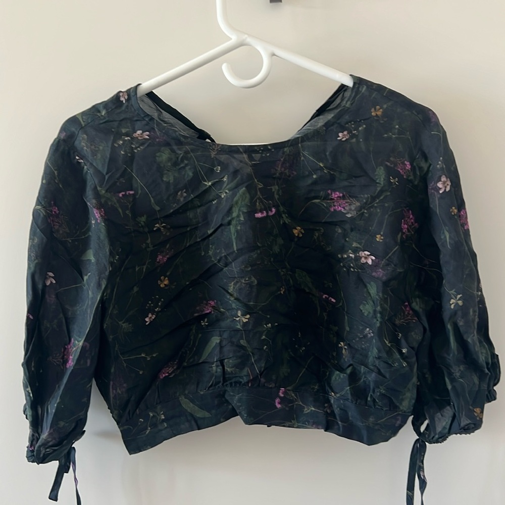 AllSaints cropped top